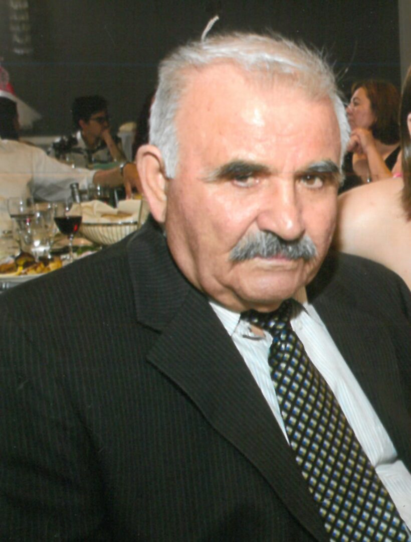 A man with a mustache.