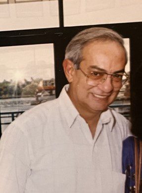 A man and woman posing for a photo.