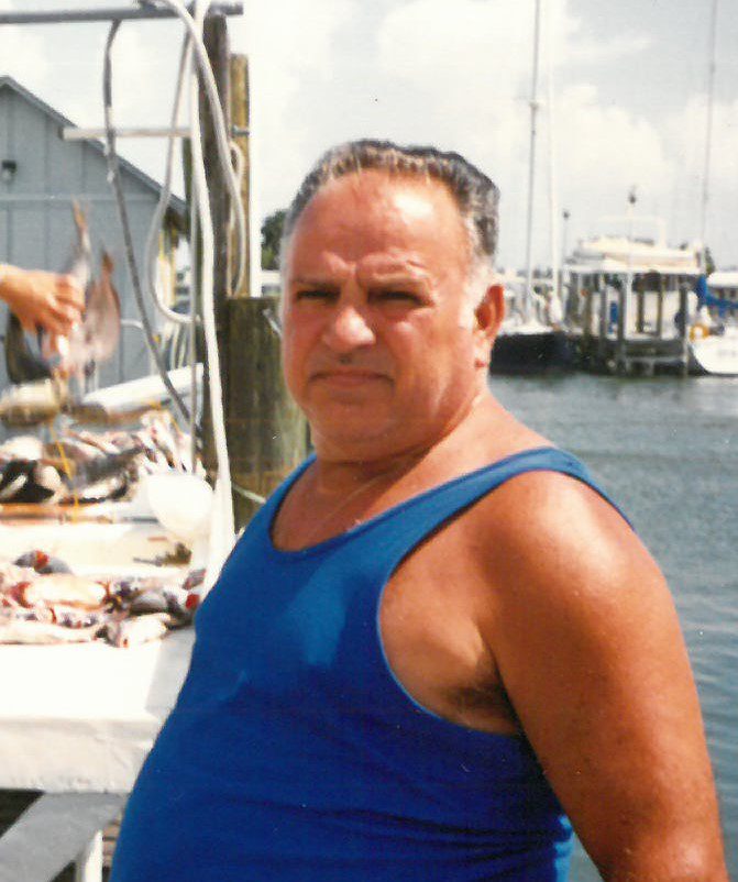 Close up image of an old looking at the camera